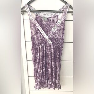 Daytrip Lilac Paisley Floral Top